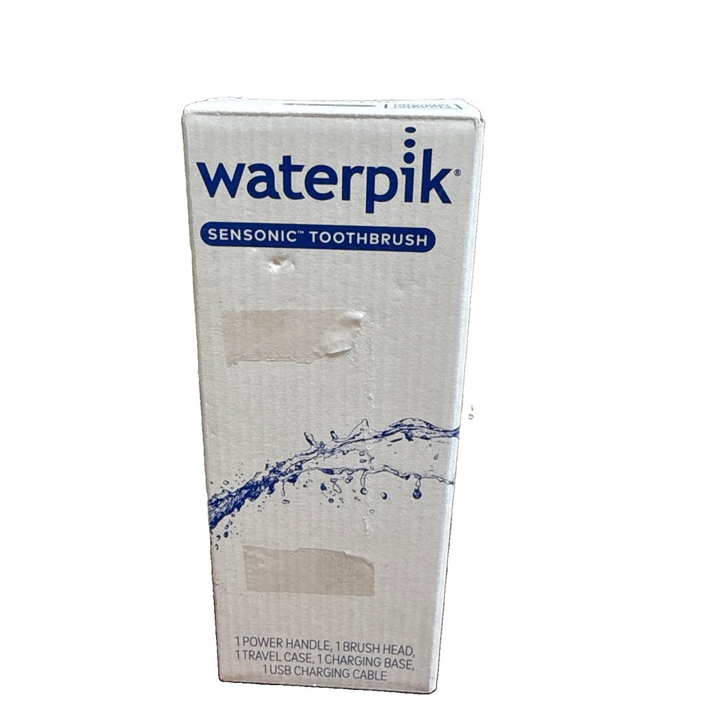 Waterpik Sensonic Sonic Electric Toothbrush White STW-03W020 Brand New NIB